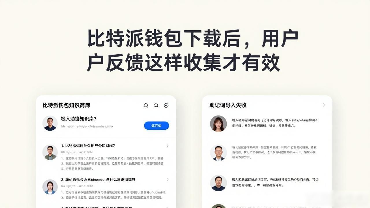 比特派钱包下载后，用户反馈这样收集才有效