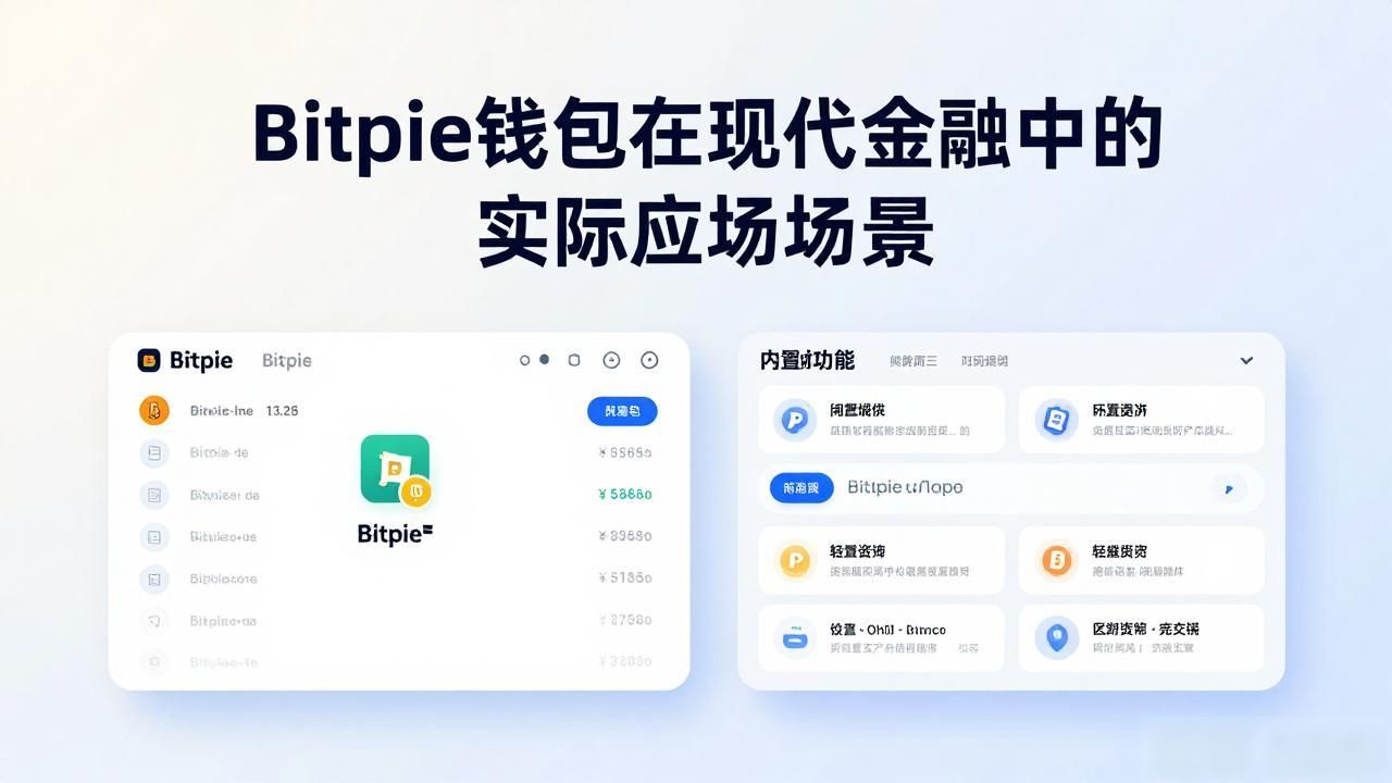 Use Cases for Bitpie Wallet in Modern Financial Ecosystems_Bitpie钱包的日常消费支付场景_Bitpie钱包的多元角色