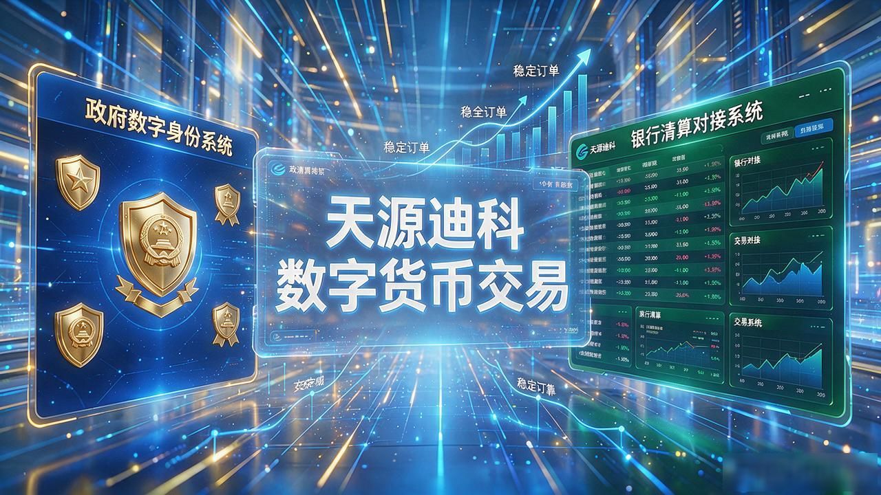天源迪科数字货币交易平台_天源迪科数字人民币清算系统_天源迪科数字货币交易