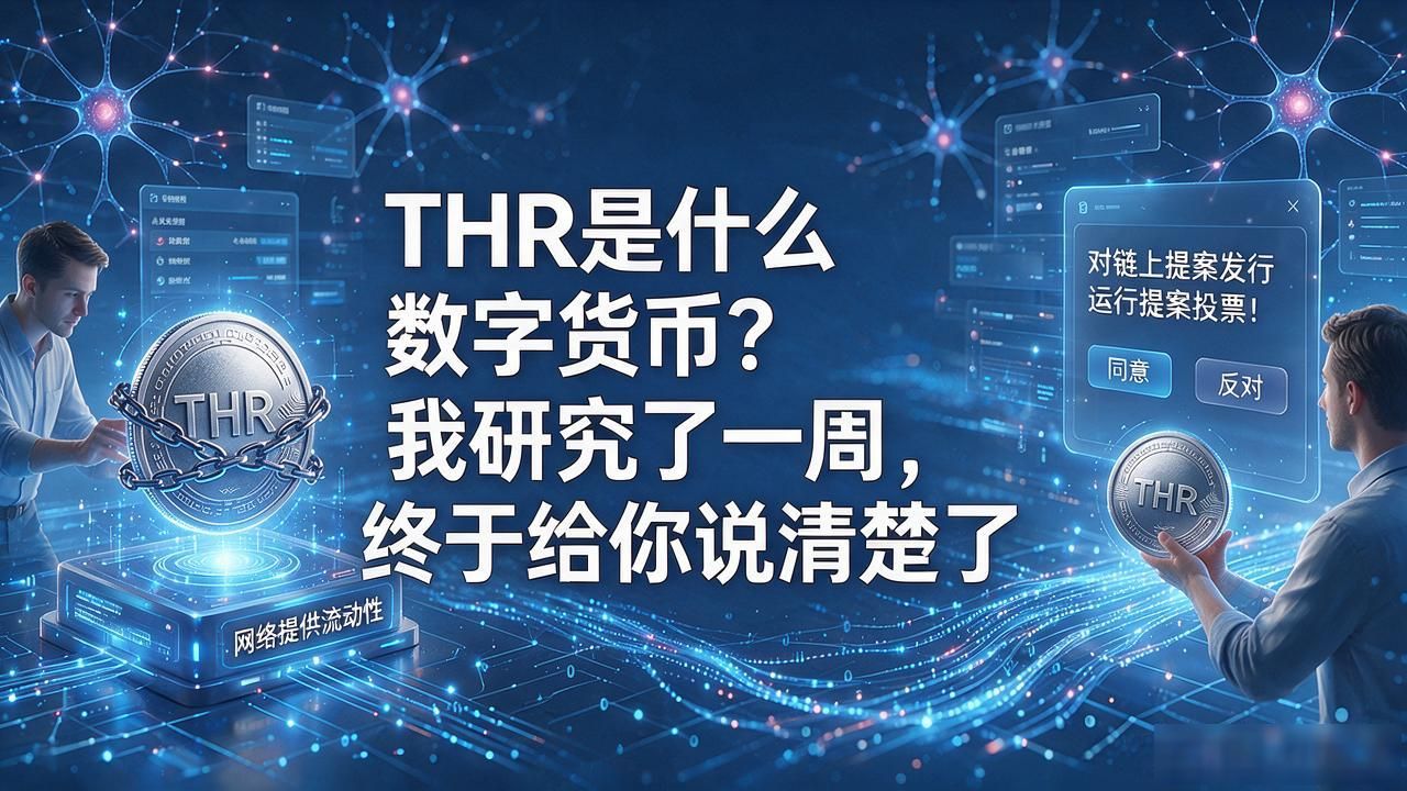 THR是什么数字货币？我研究了一周，终于给你说清楚了