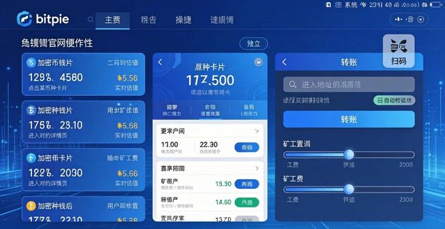 Bitpie钱包官网怎么操作？界面功能一看就懂