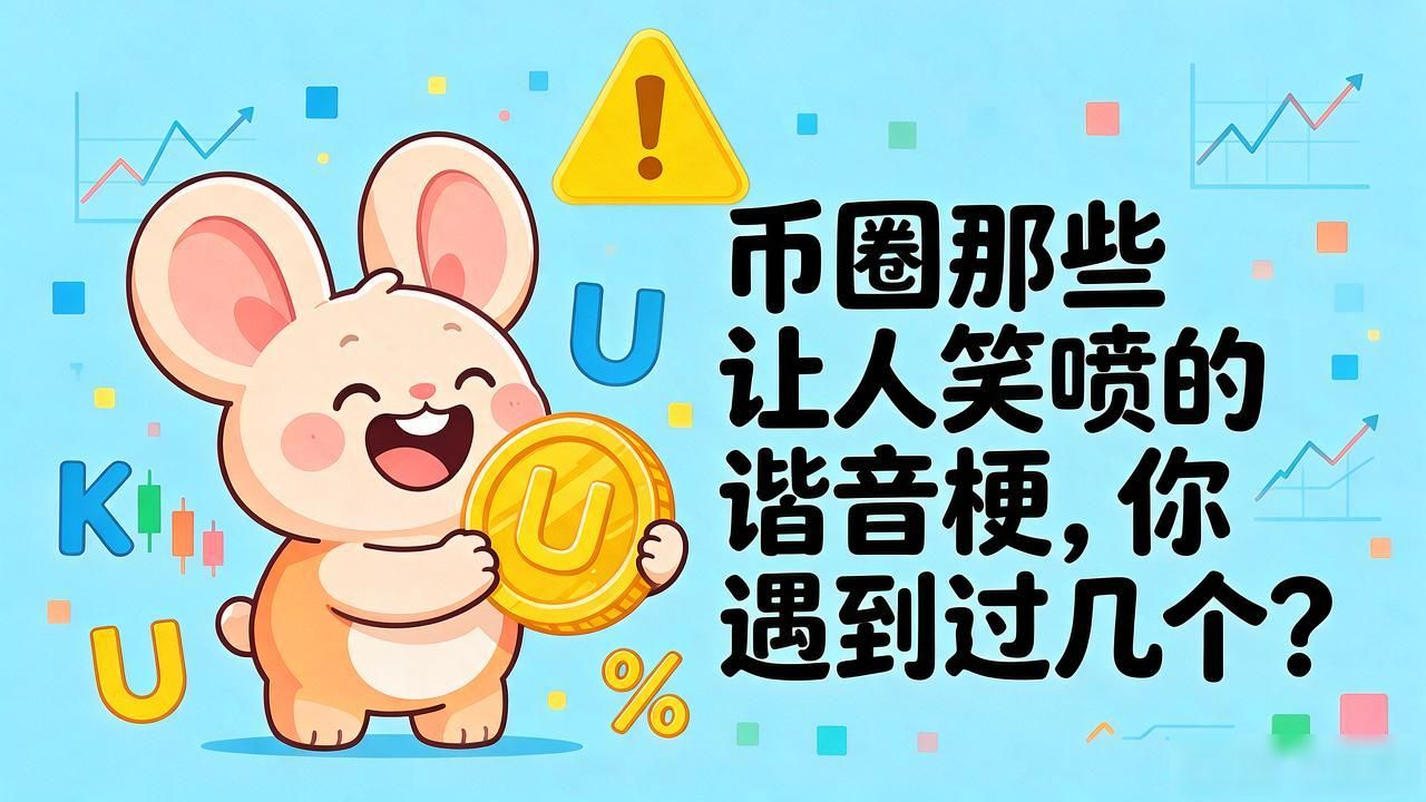 币圈那些让人笑喷的谐音梗，你遇到过几个？