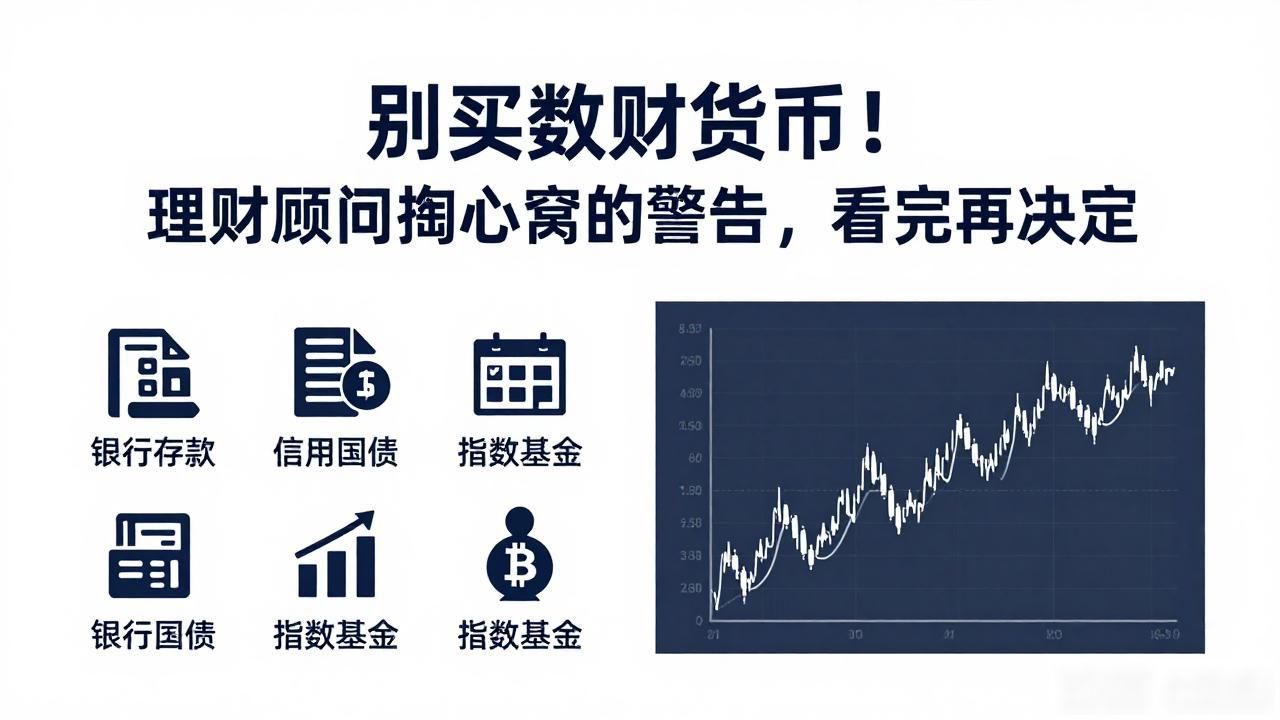 别买数字货币！理财顾问掏心窝的警告，看完再决定