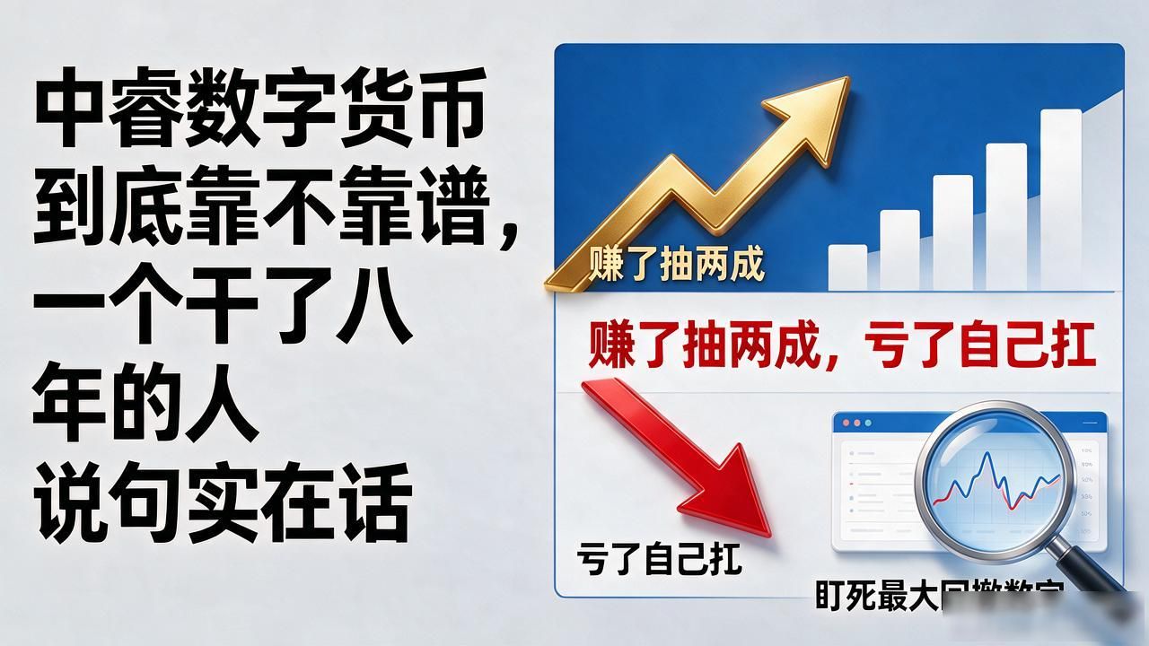中睿数字货币到底靠不靠谱，一个干了八年的人说句实在话