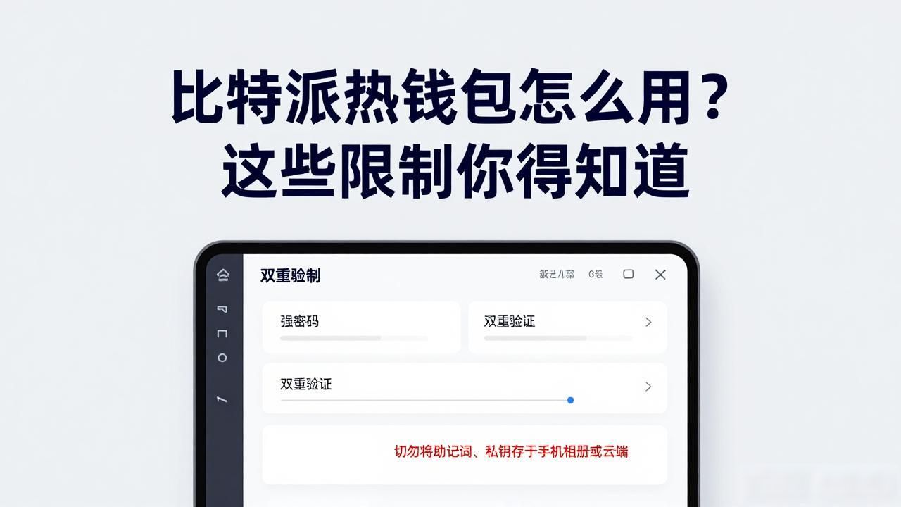 比特派钱包的热钱包使用限制与建议_比特派热钱包安全风险_比特派热钱包限制