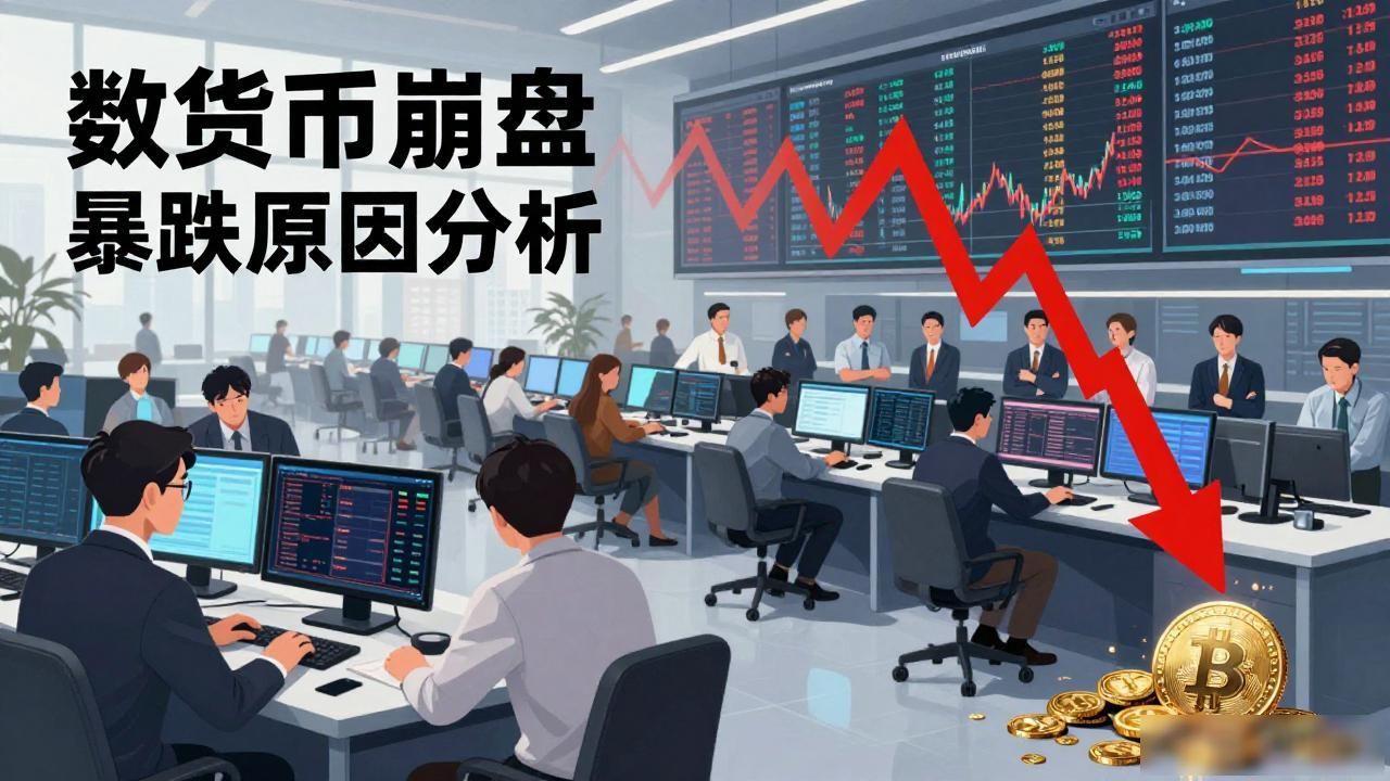 数字货币崩盘 暴跌原因分析