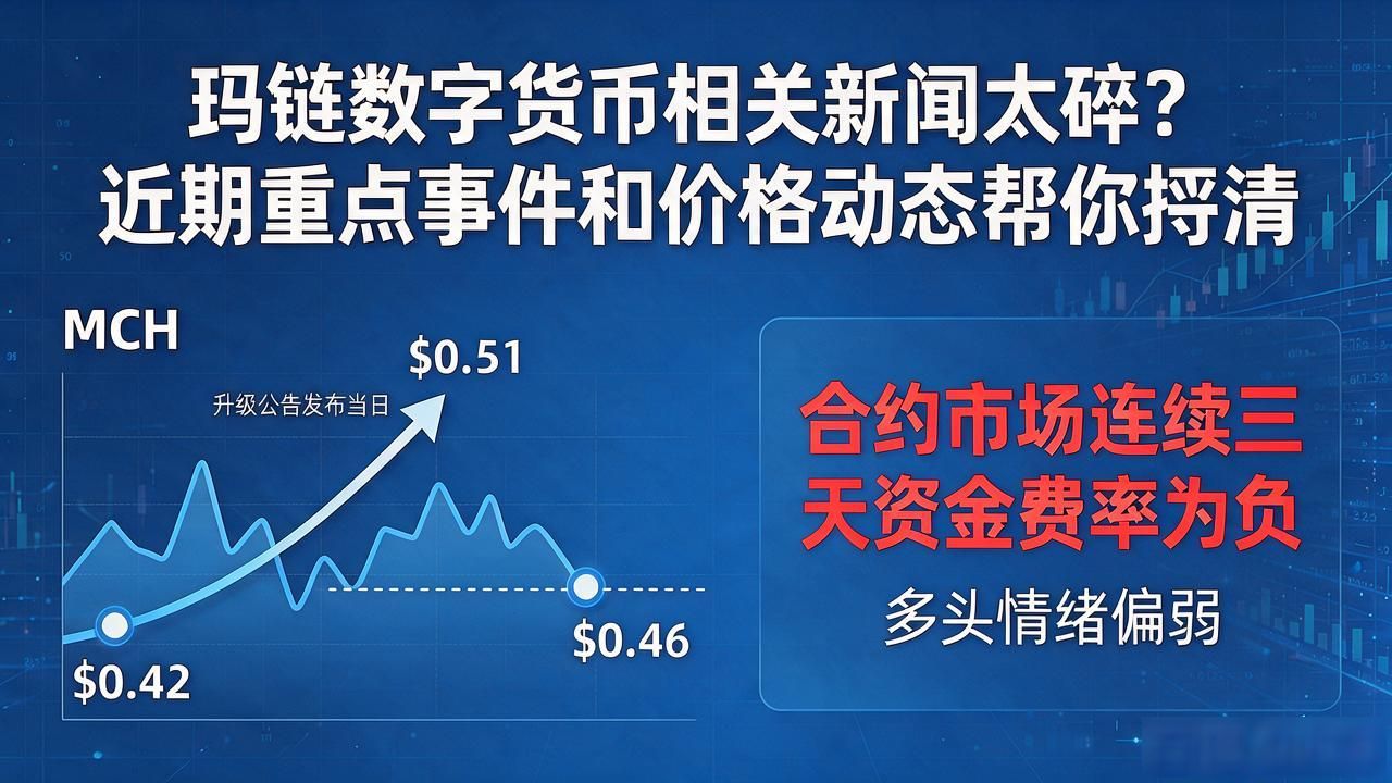 玛链数字货币相关新闻太碎？近期重点事件和价格动态帮你捋清