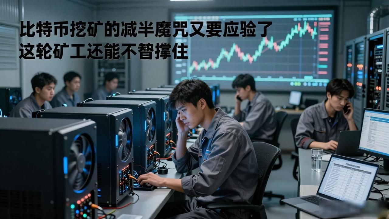 比特币挖矿的减半魔咒又要应验了 这轮矿工还能不能撑住