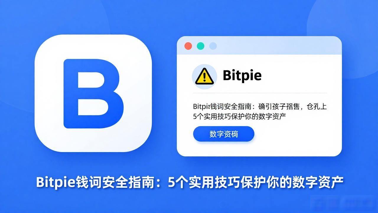 Bitpie钱包安全指南：5个实用技巧保护你的数字资产
