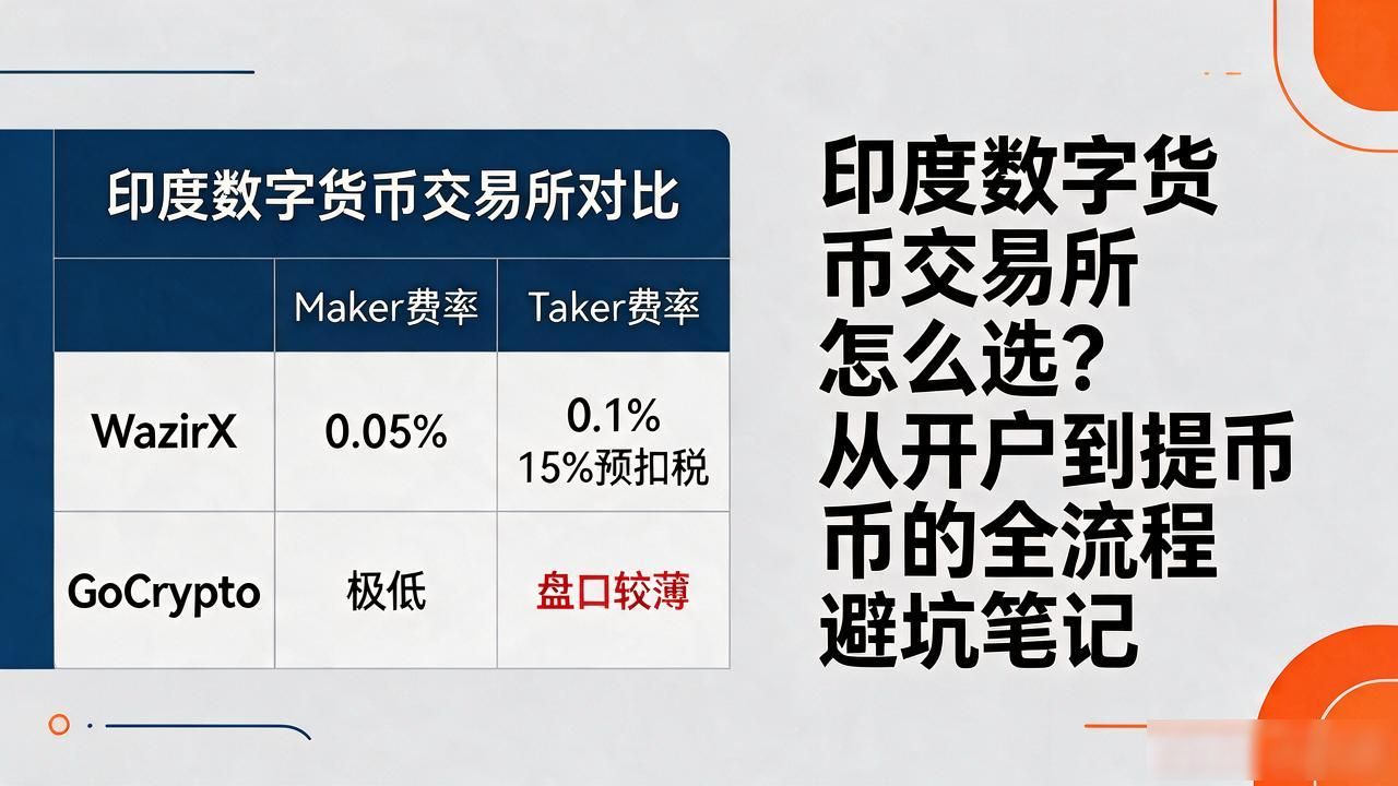 印度加密交易税务政策及平台选择_印度 数字货币交易所_WazirX与CoinDCX开户KYC流程对比