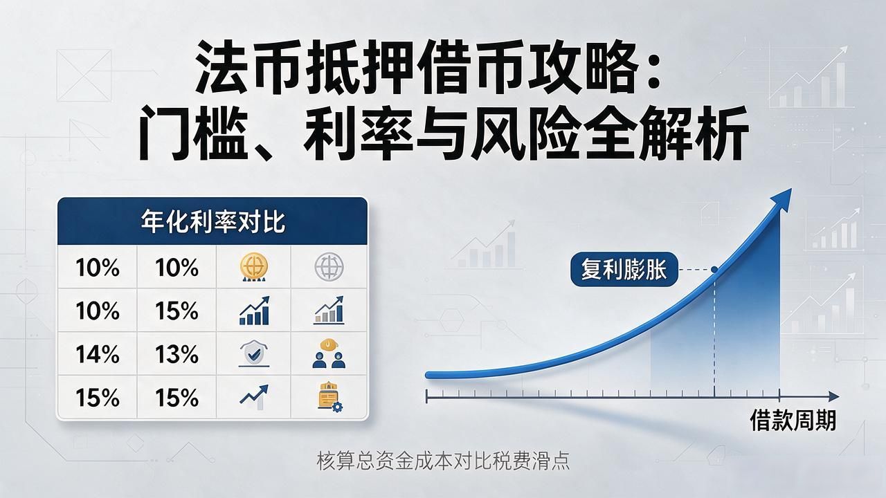法币抵押借币攻略：门槛、利率与风险全解析