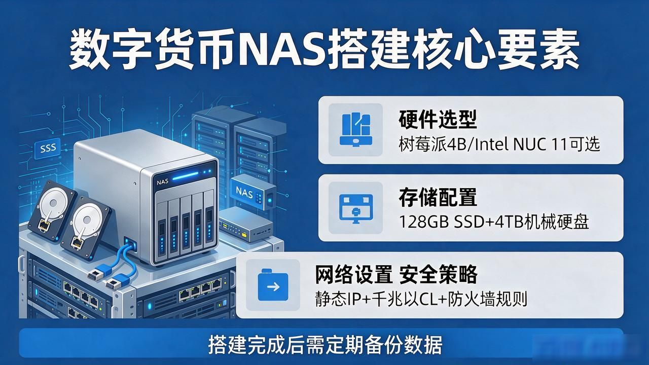 NAS搭建数字货币冷钱包节点方法_数字货币nas_主流代币冷钱包本地存储方案