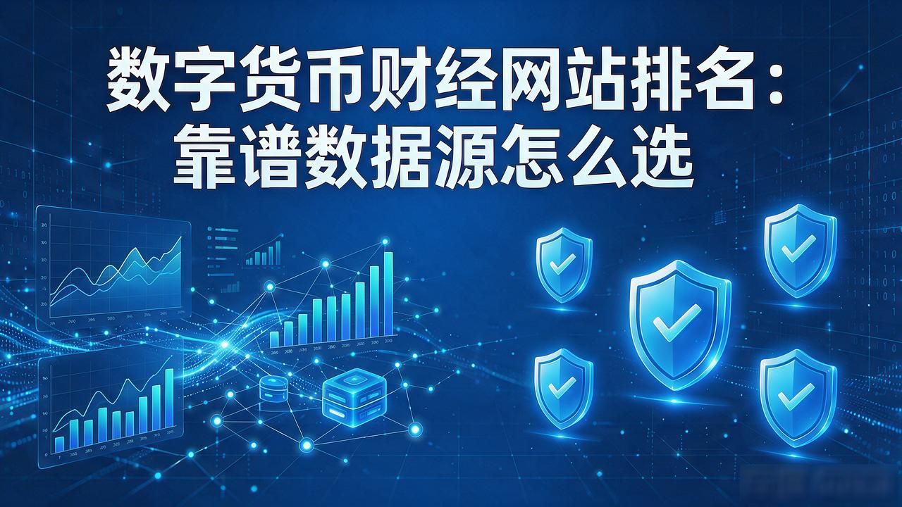 数字货币财经网站排名：靠谱数据源怎么选