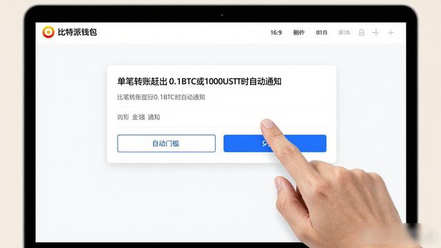 比特派钱包资金监控设置教程