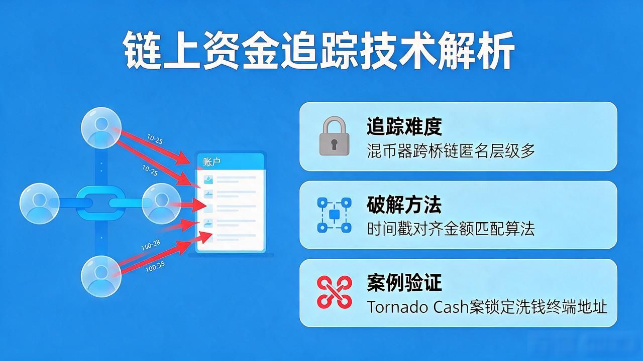 数字货币追踪资金流向 链上分析实操防洗钱欺诈