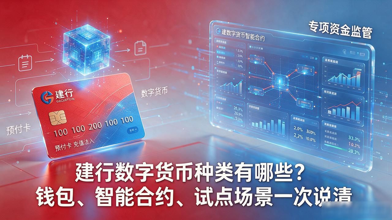 建行数字人民币钱包种类_建行数字货币种类_建行数字人民币智能合约应用
