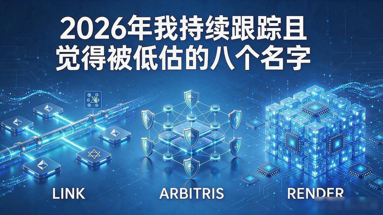有前景的八大数字货币，2026年我持续跟踪且觉得被低估的八个名字