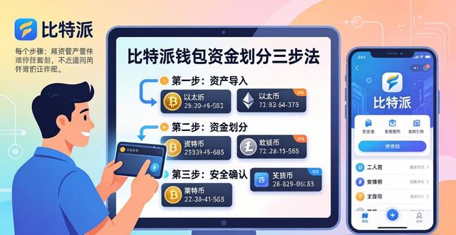 比特派钱包资金划分三步法