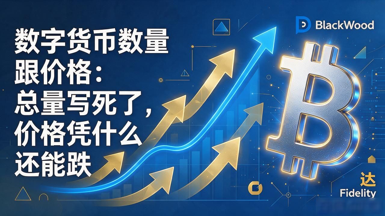 数字货币数量跟价格：总量写死了，价格凭什么还能跌