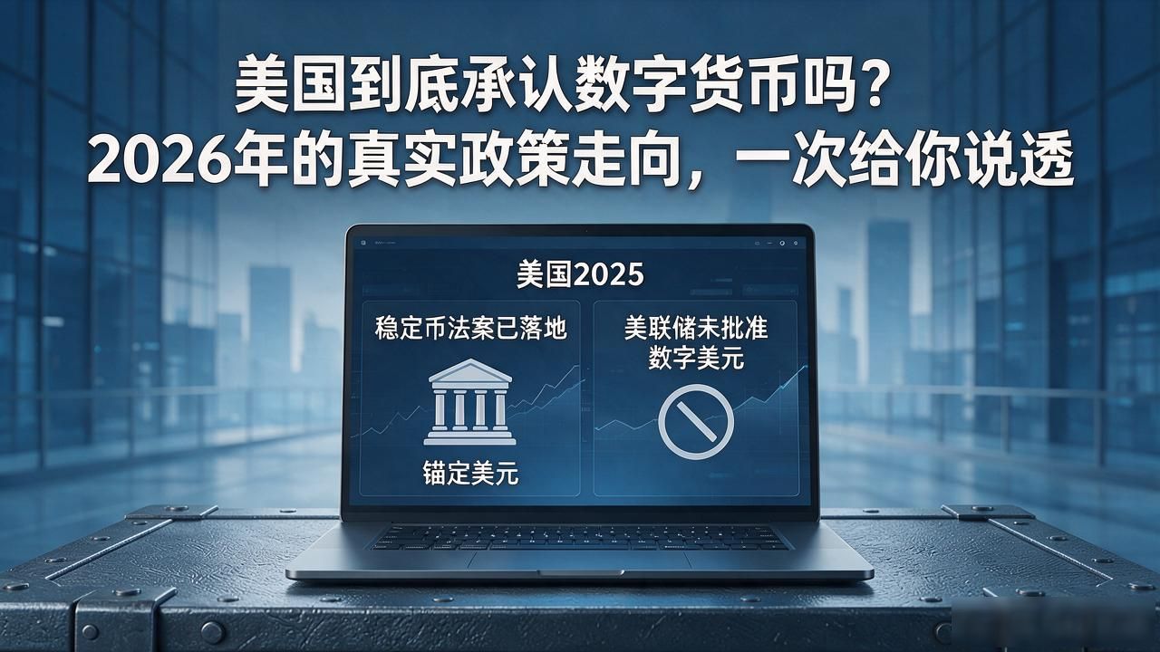 美国到底承认数字货币吗？2026年的真实政策走向，一次给你说透