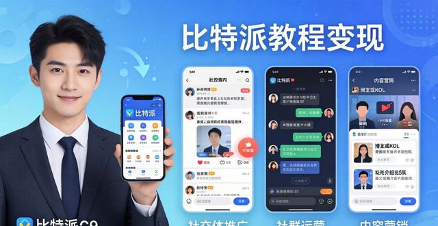 比特派教程变现：这几招营销快又稳