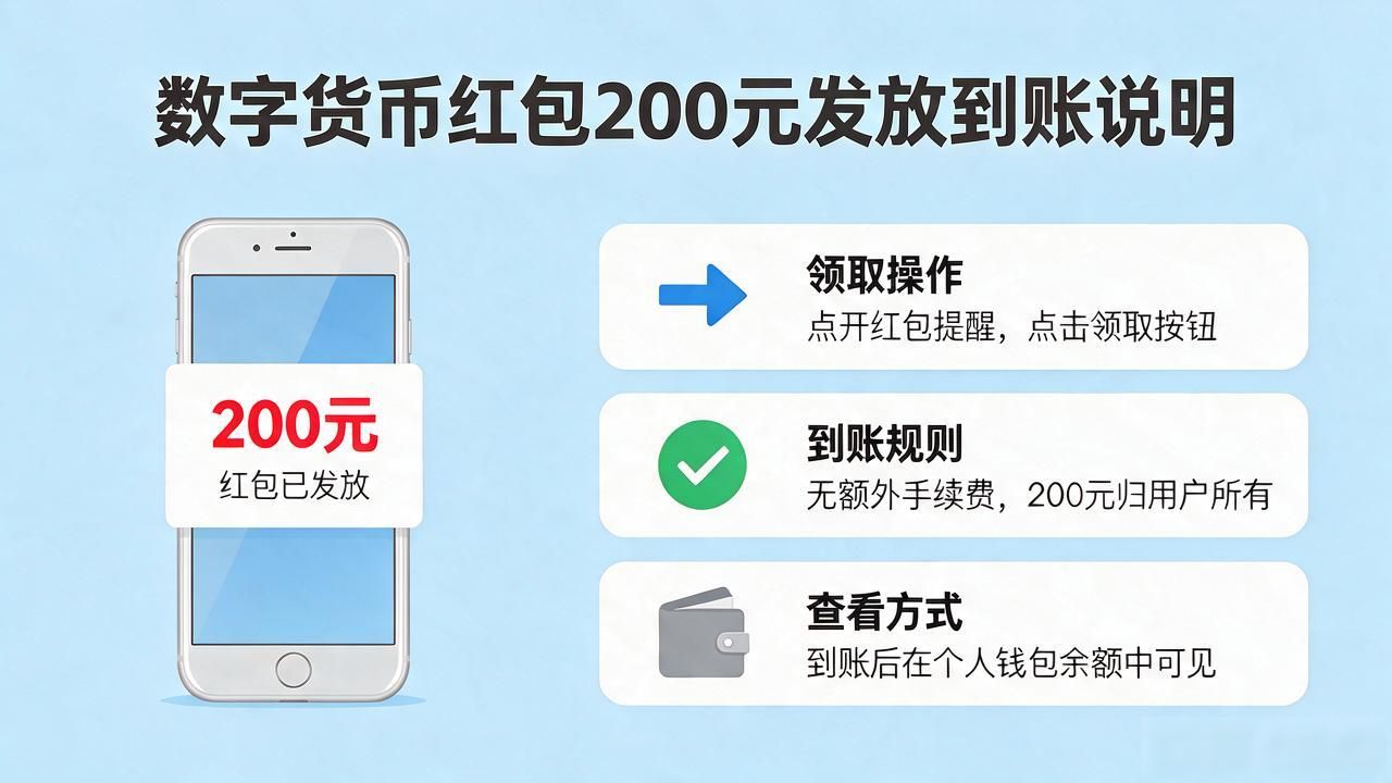 数字货币红包200元如何发送领取使用_数字货币红包操作指南_数字货币红包200元