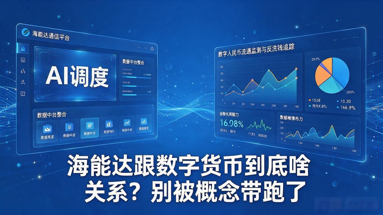 海能达跟数字货币到底啥关系？别被概念带跑了