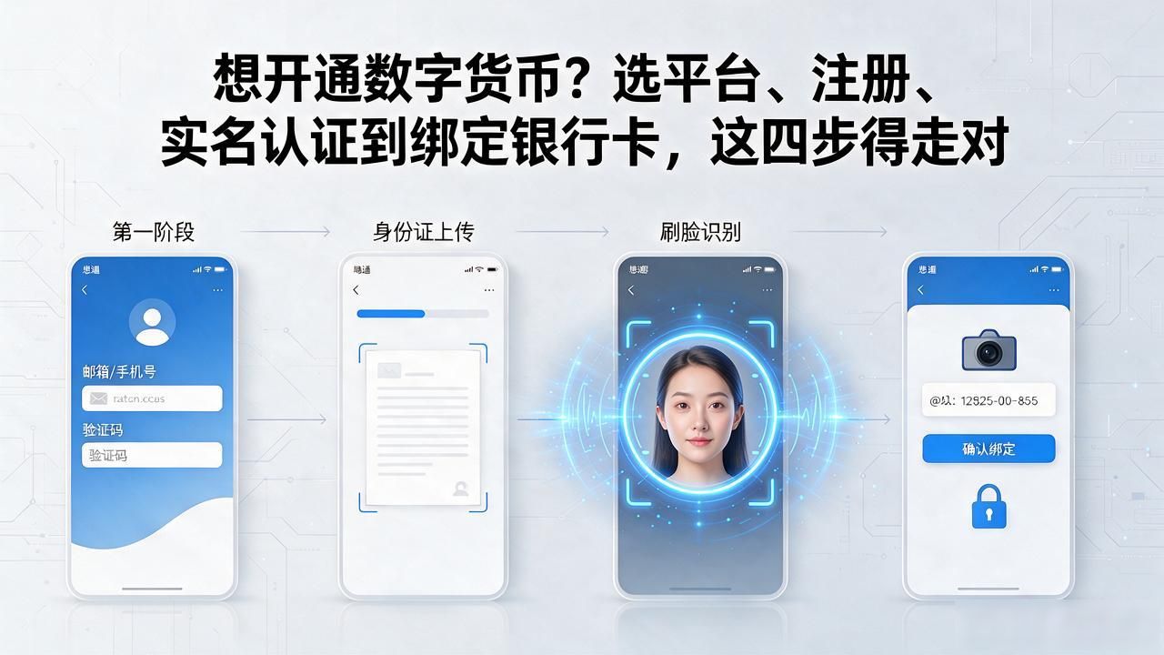咋开通数字货币_数字货币开通全流程详解_正规OTC法币交易注意事项