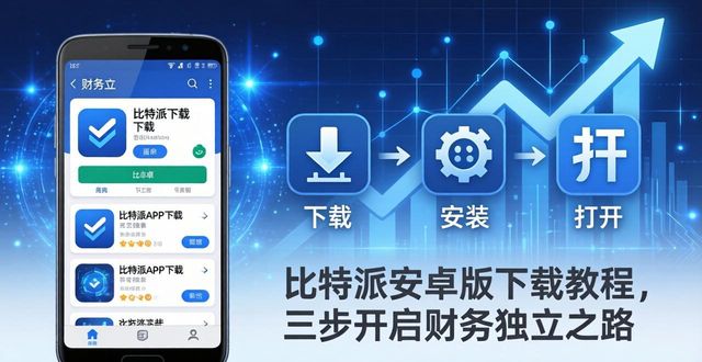 比特派安卓版下载教程，三步开启财务独立之路