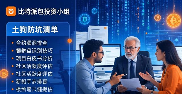 比特派钱包投资小组：实战交流与机会挖掘