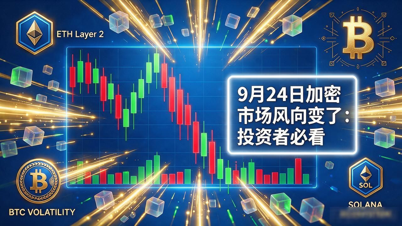 9月24日加密市场风向变了：投资者必看