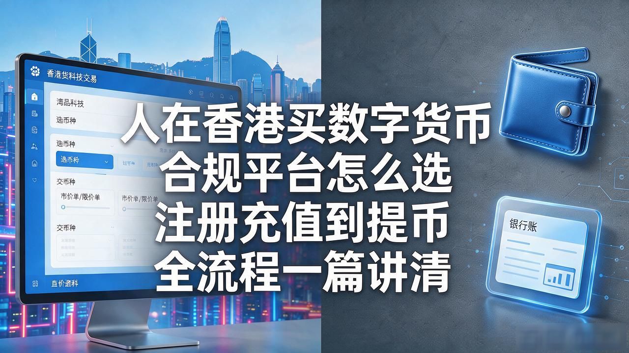 人在香港买数字货币 合规平台怎么选 注册充值到提币全流程一篇讲清