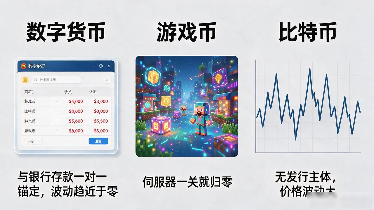 什麼是数字货币_数字货币与比特币的区别_e-CNY数字人民币特点