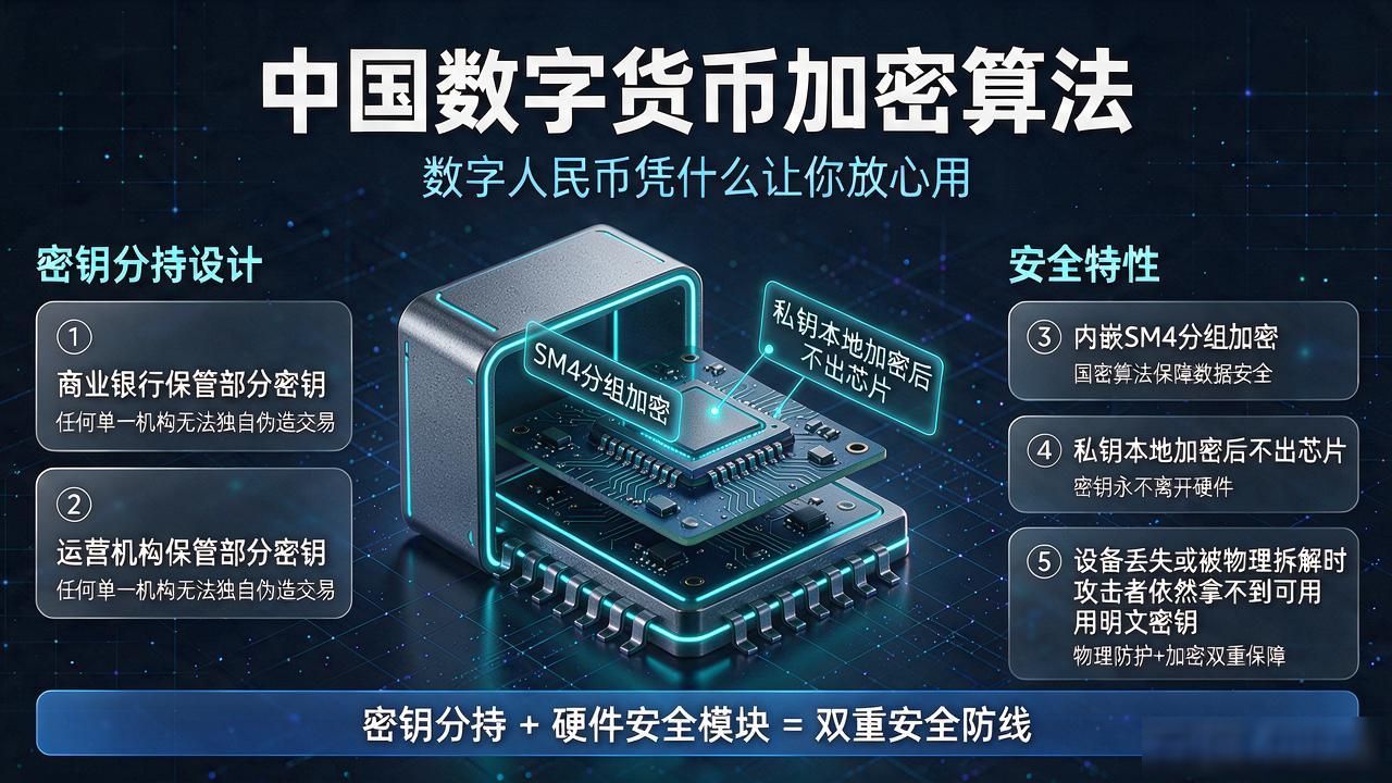 中国数字货币加密算法，数字人民币凭什么让你放心用