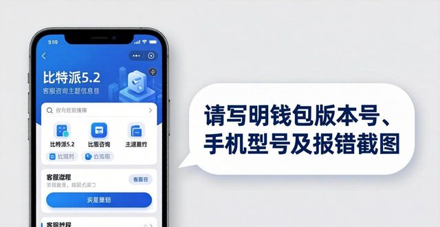 比特派5.2下载后客服怎么找？看这篇就够了