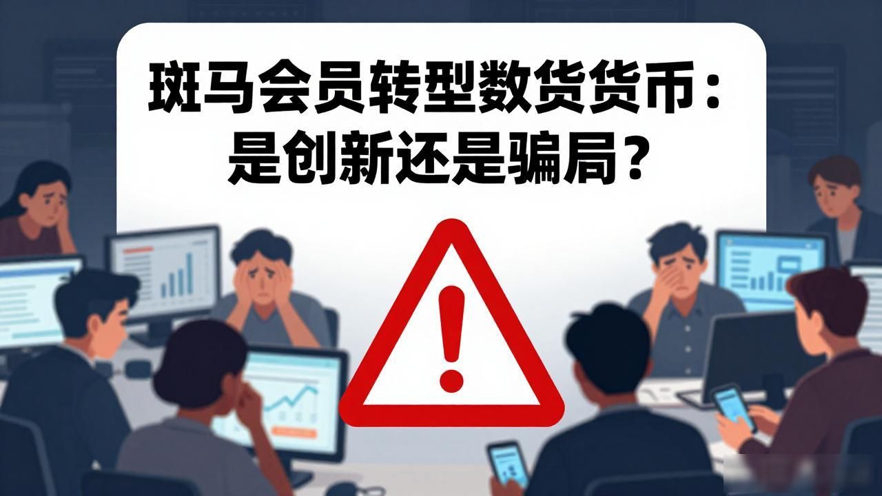 斑马会员转型数字货币：是创新还是骗局？
