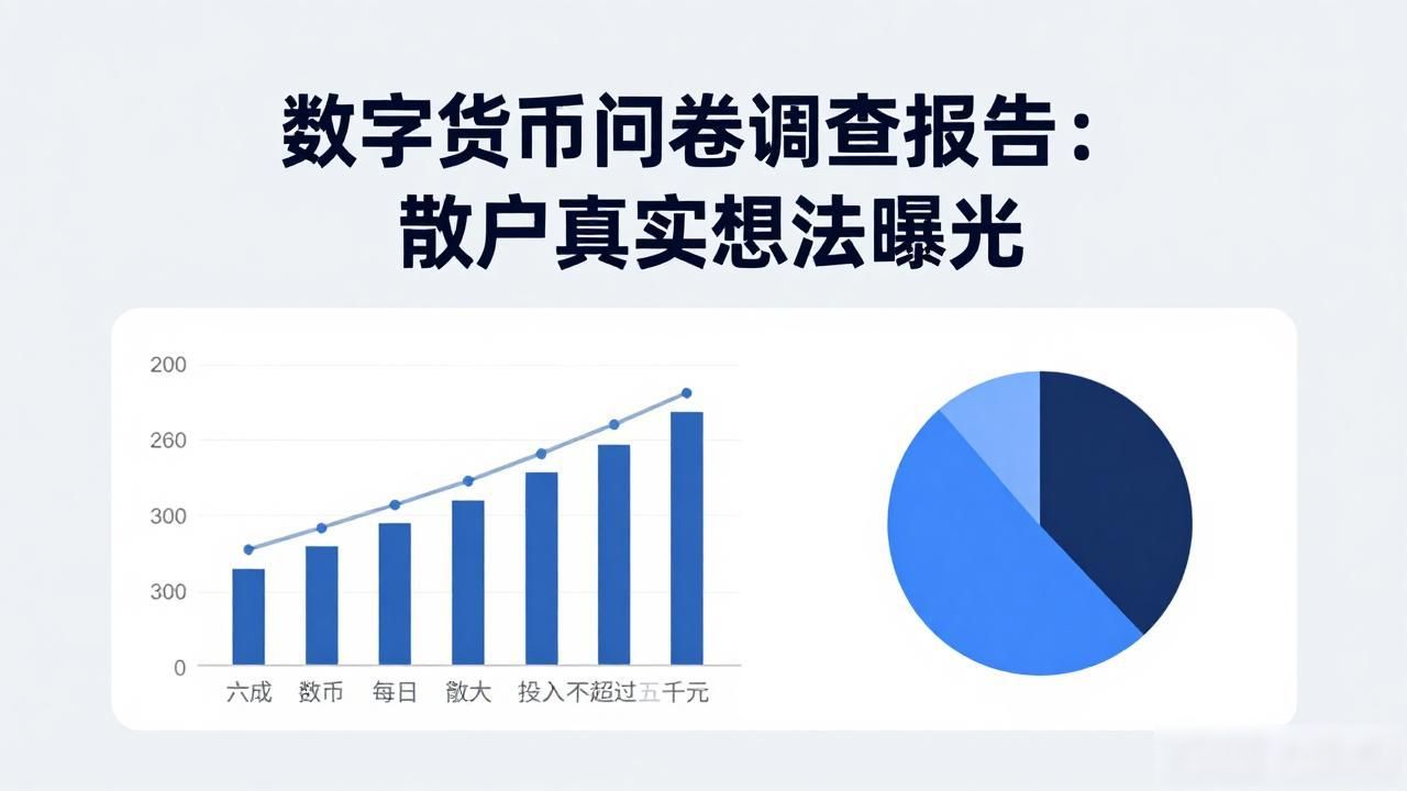 数字货币问卷调查报告：散户真实想法曝光