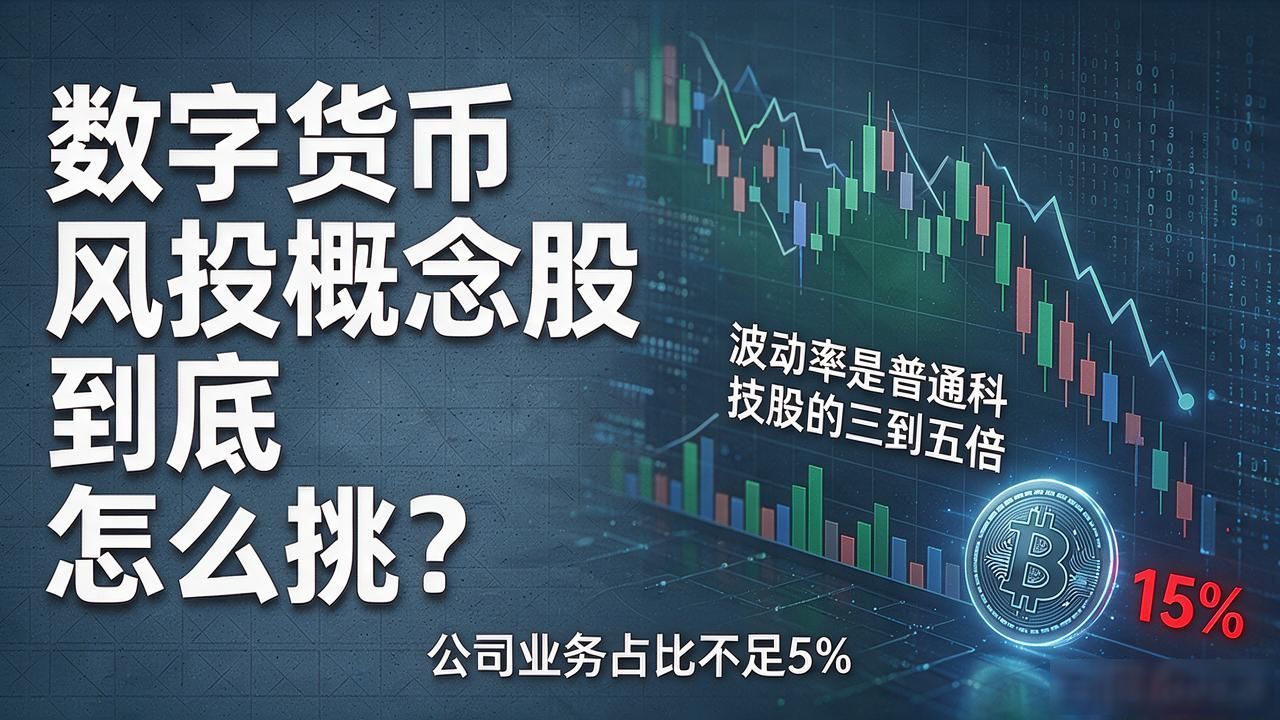 数字货币风投概念股到底怎么挑？投了十年的人跟你说几句实话