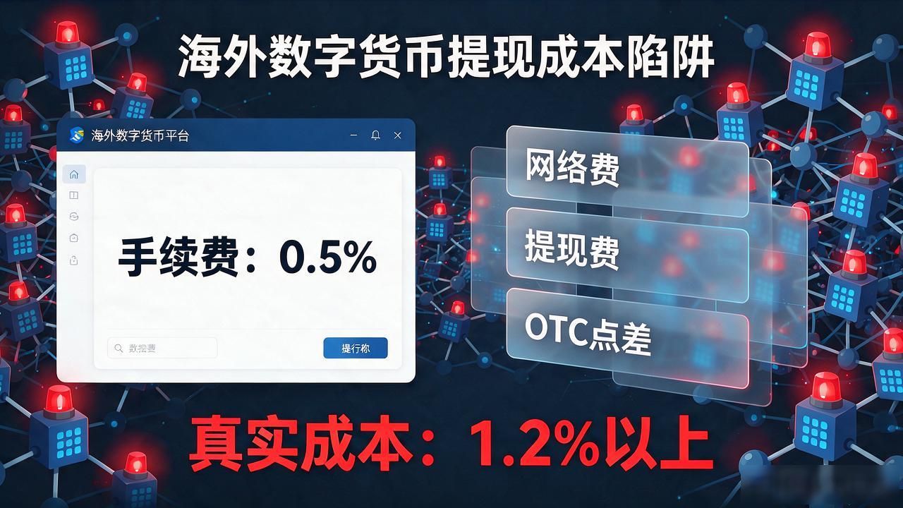海外平台数字货币提现_海外电商提现手续费真实成本_USDT法币转换通道选择
