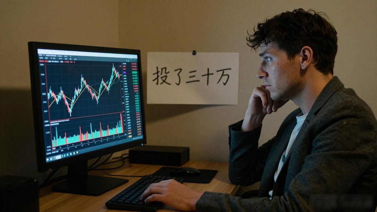 投了三十万在数字货币上，我亏了多久才肯认？这笔账算完我沉默了
