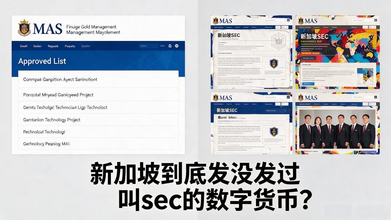 新加坡到底发没发过叫sec的数字货币？搜到的多半是坑